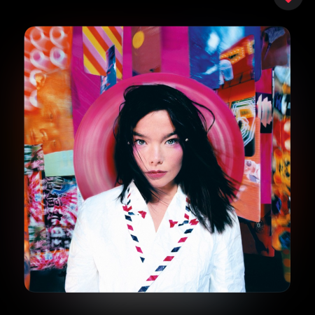 The cover of the Bjork album 'Post'
